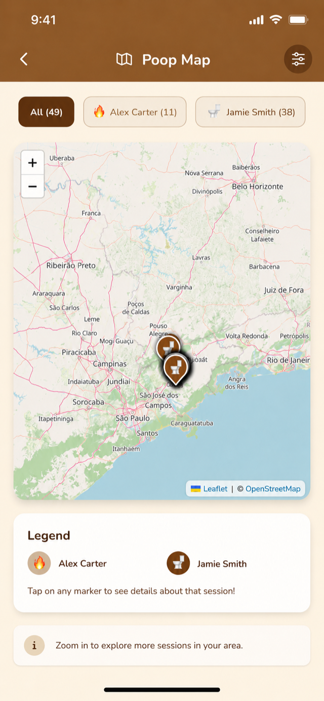 Mapa de Bosta